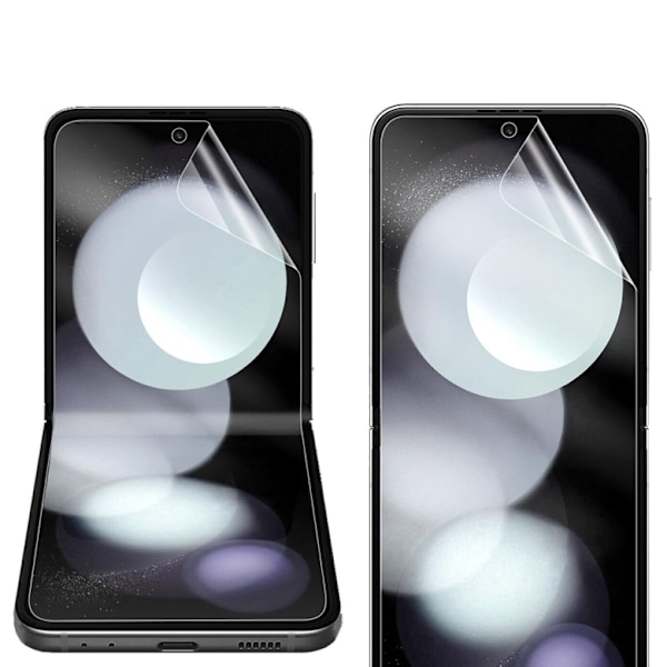4-in-1 Z Flip 5 Hydrogel Skärmskydd & Kameralinsskydd