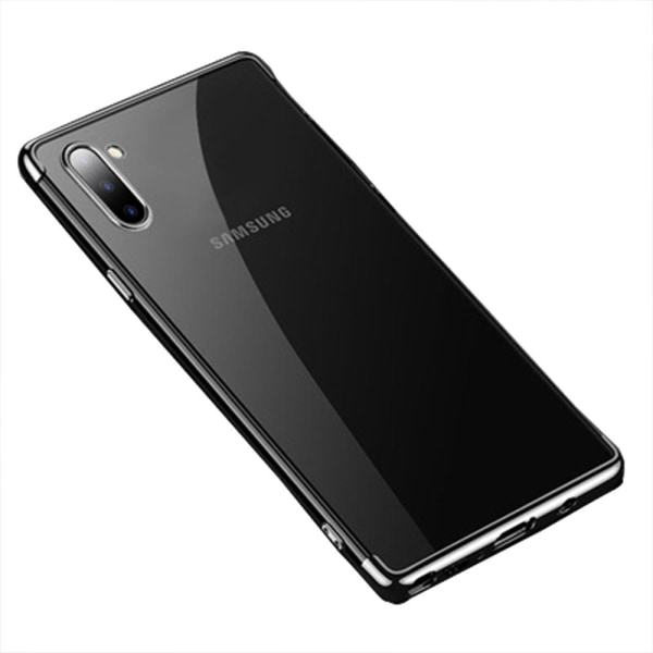 Samsung Galaxy Note 10 - Stilsäkert Silikonskal (FLOVEME) Silver