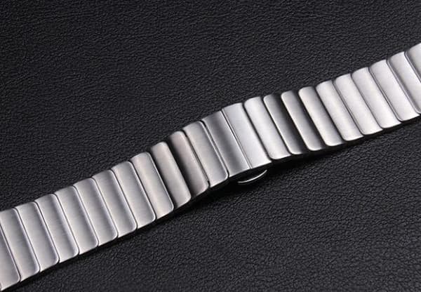 Apple Watch 38mm - Stilren stållänk i rostfritt stål Guld