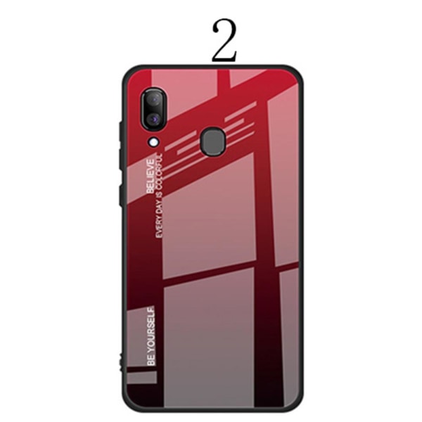 Samsung Galaxy A20E - Effektfullt Skal från Nkobee Red 2