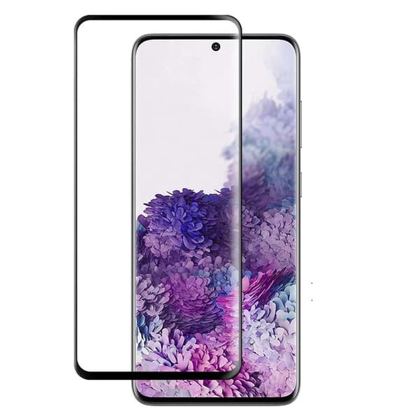 S21 Ultra Screen Protector FULL-LIM 0,3 mm HD-Clear Svart