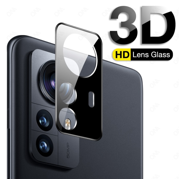 Xiaomi 12 Pro Kameralinsedeksel 2,5D HD-Clear 0,4mm Transparent