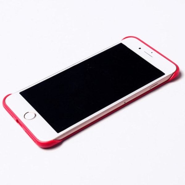 iPhone 7 Plus - Beskyttende stilfuldt cover Röd
