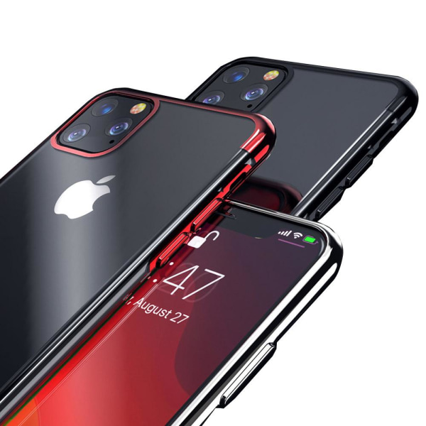 iPhone 11 Pro Max - Genomtänkt Skyddsskal (FLOVEME) Röd