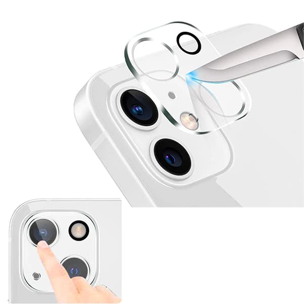 2-PACK iPhone 14 Plus - Näytönsuoja + Kameran linssisuoja HD 0,3mm Transparent