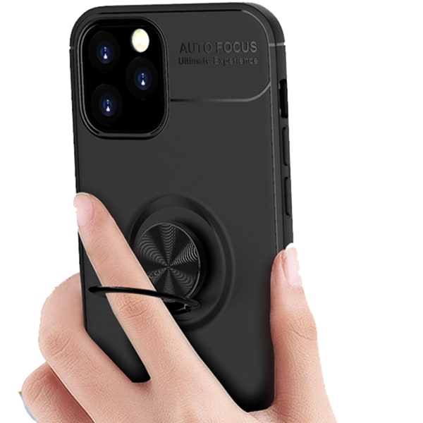 iPhone 13 Pro Max - Cover med ringholder Black