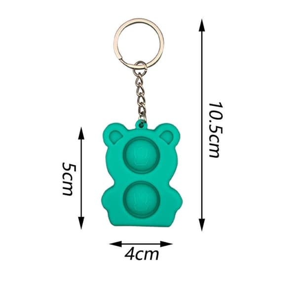Teddybj�rn Fidget Toy / Pop It / Simple Dimple Rosa
