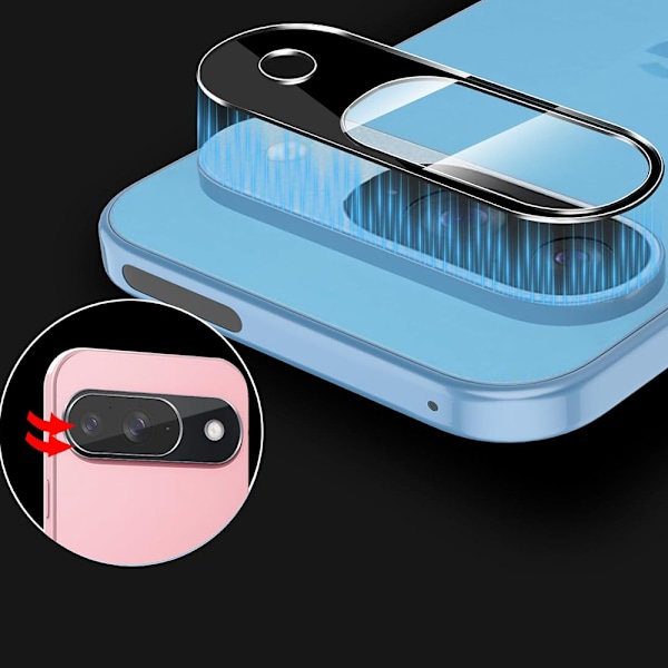 Google Pixel 9 - Kameralinsskydd 2.5D HD-Clear