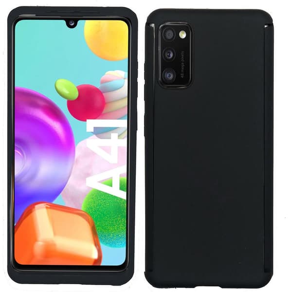 Samsung Galaxy A41 - Dubbelskal (FLOVEME) Blå Blå