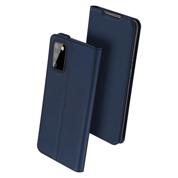 Samsung Galaxy S20 - Dux Ducis Wallet Cover Marinblå