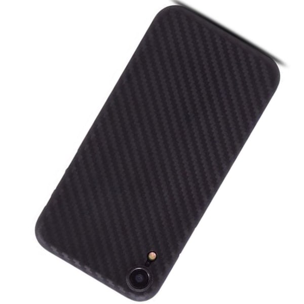 iPhone XR - Karbon-Design Skal Svart