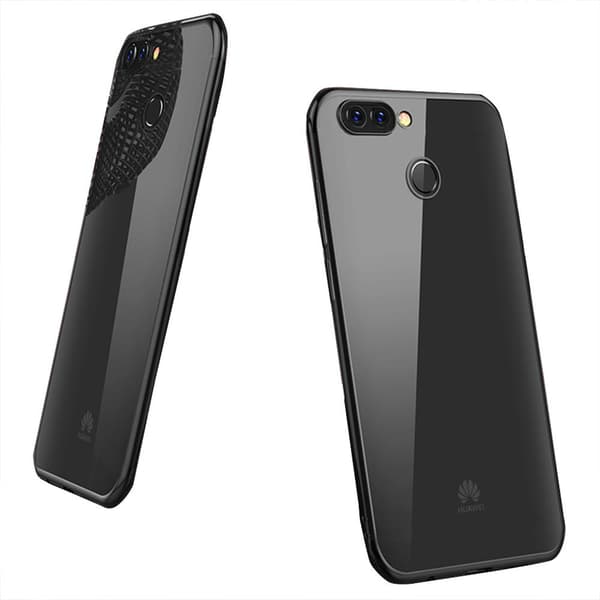 Huawei P Smart 2018 - Stötdämpande Silikonskal FLOVEME Blå