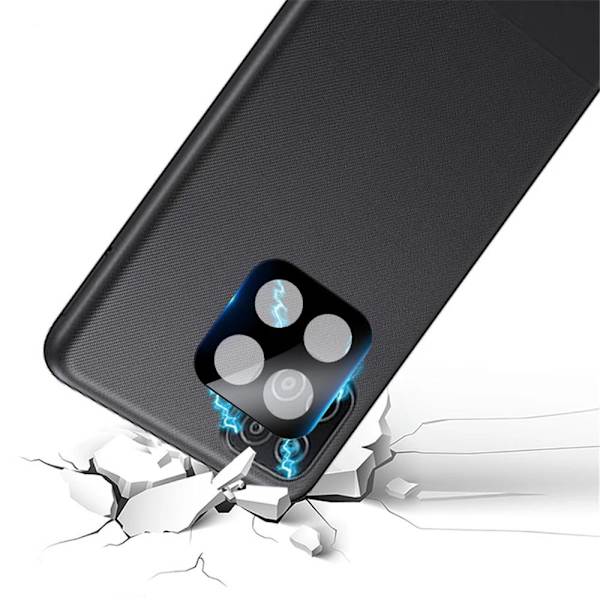 2.5D HD Kameran linsskydd Galaxy A12 Transparent