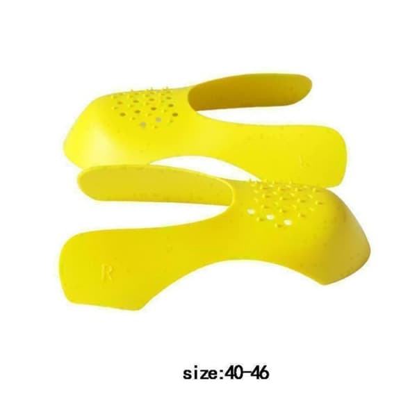 1-Par Anti-Crease Sneaker Shield Skoskydd Vit Small