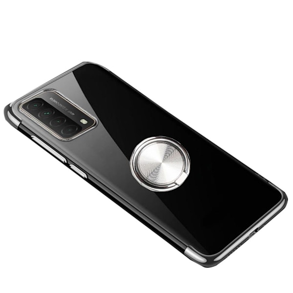 Huawei P Smart 2021 - Skal med Ringhållare Blå