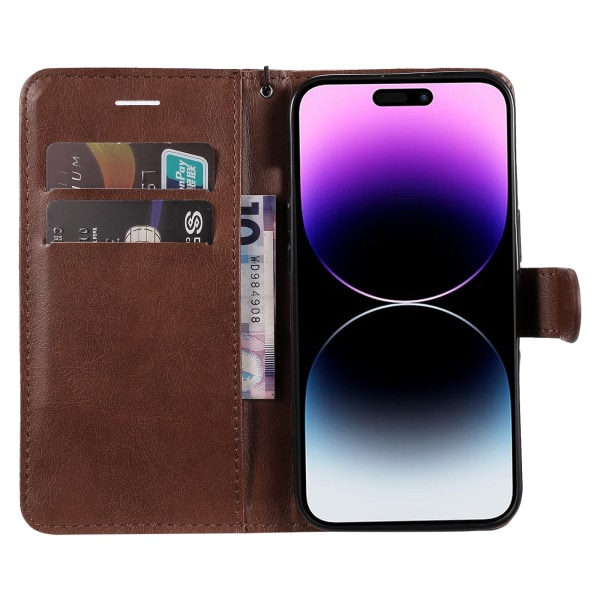 iPhone 14 Pro Max - Plånboksfodral Blå