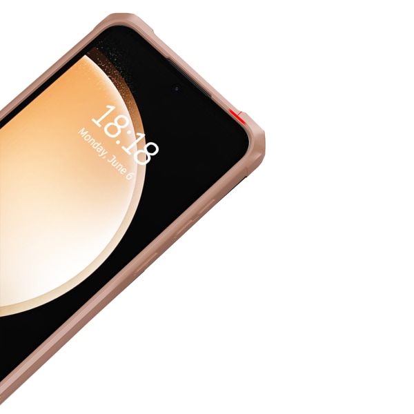 Samsung Galaxy A55 5G - PU-læderpungetui med magnetisk Röd