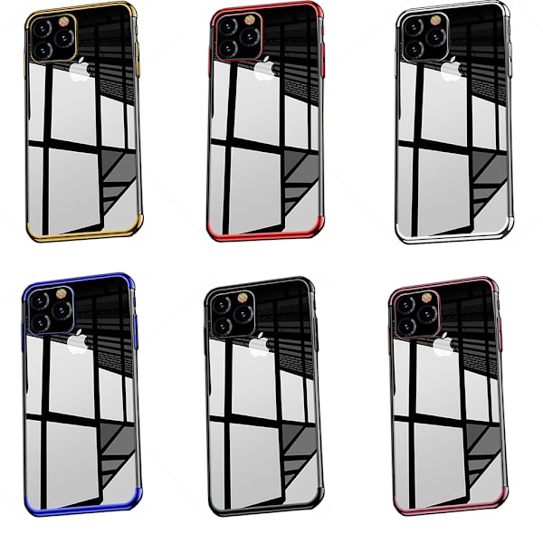 iPhone 13 Pro - FLOVEME Silikonskal Svart