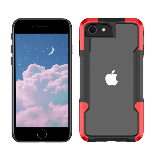 iPhone SE 2020 - Pansercover Röd