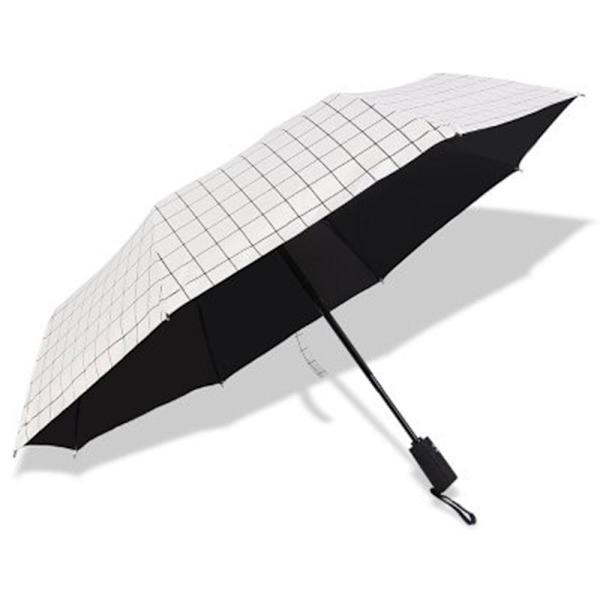 Stilrent Anti-UV Slittåligt Paraply Vit