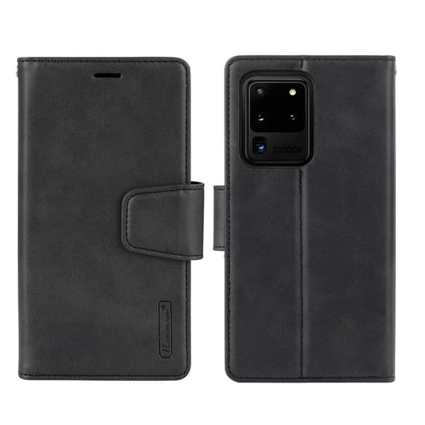 Samsung Galaxy S20 Ultra - Hanman Plånboksfodral Brun