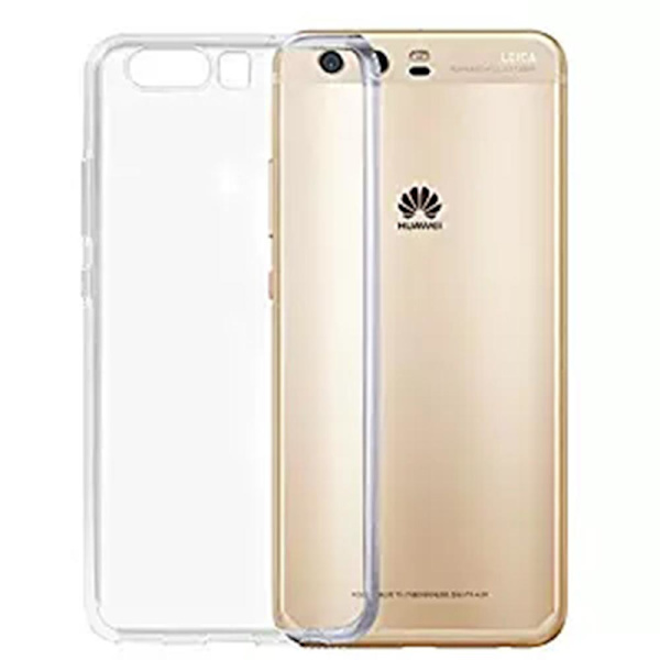 Huawei P10 Plus - Skyddande Floveme Silikonskal Transparent/Genomskinlig