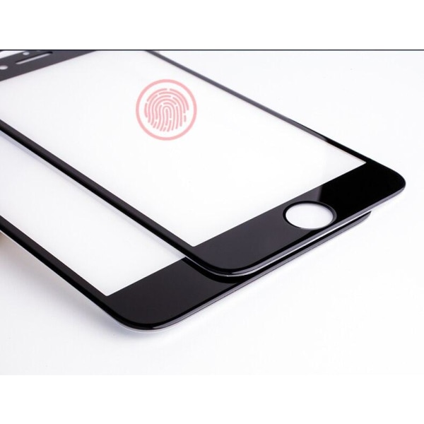 iPhone 7 skærmbeskytter 3D 9H Ramme 0,2 mm HD-Clear Vit Vit