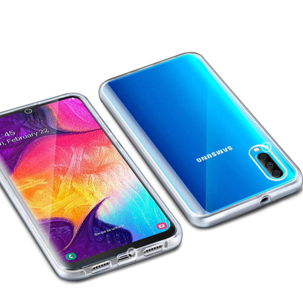 Samsung A70 | 360° TPU silikonikotelo | Kattava suojaus Blå