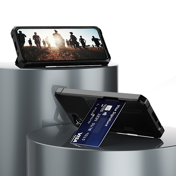 Google Pixel 9/9 Pro - Slimmat Plånboksfodral för 2 kort!
