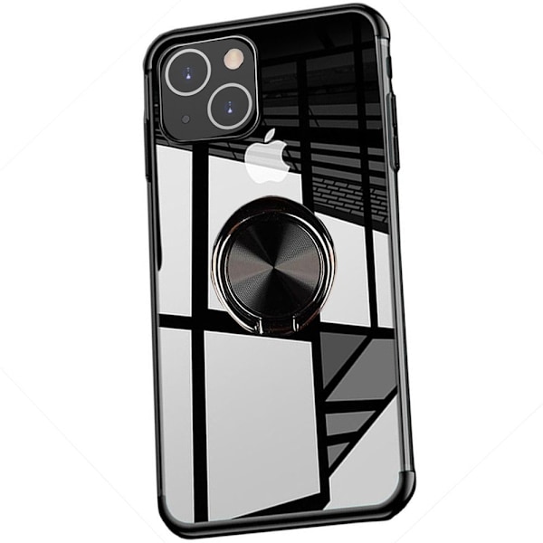 iPhone 13 Mini - Skal med Ringhållare Blå