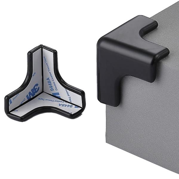 4-PACK & 8-PACK Självhäftande Hörnskydd Babysäkerhet 8-PACK Gul