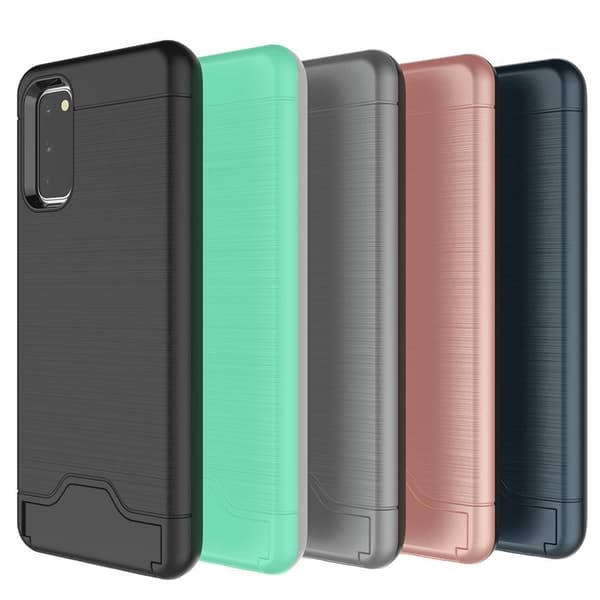Samsung Galaxy S20 Ultra - Cover med kortrum JENSEN Grön
