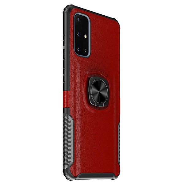 Samsung Galaxy A51 - Skyddsskal med Ringhållare Red Röd