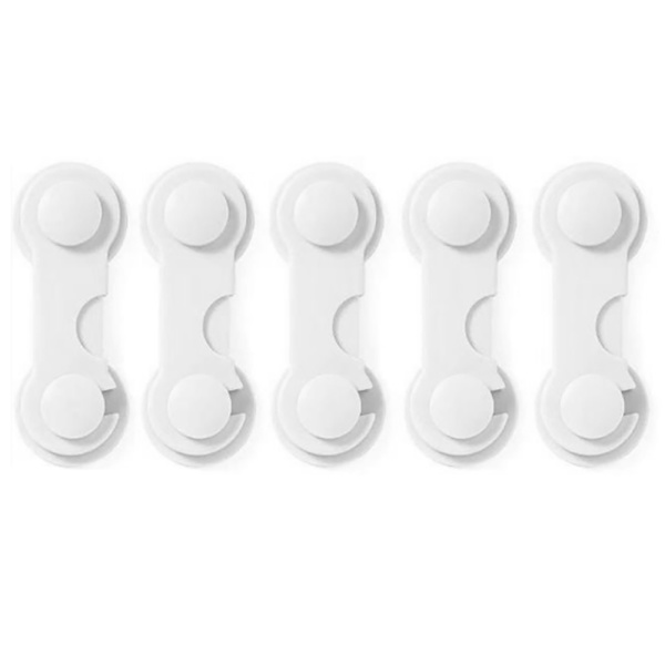 5pack Barnsäker Säkerhetslås Rosa
