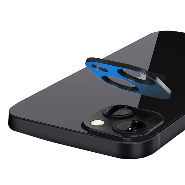 3-PACK iPhone 14 Plus - 2,5D skærmbeskytter + kameralinsebeskytter 0,3 mm Transparent
