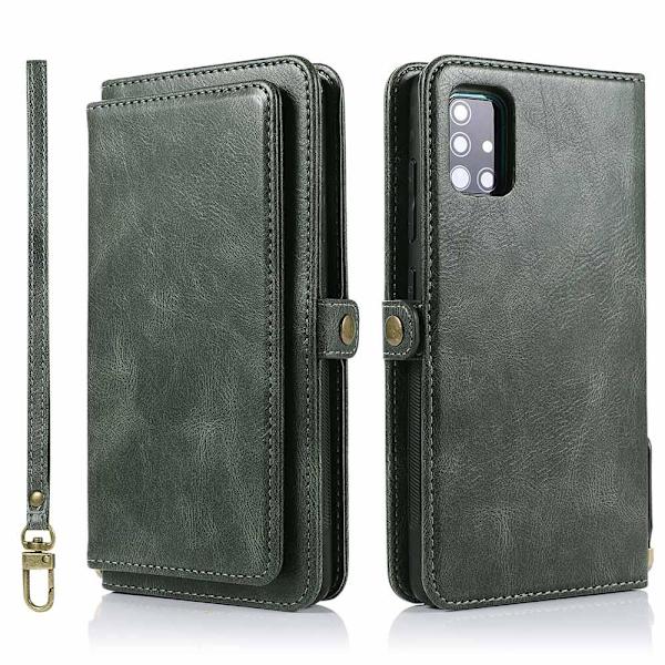 Samsung Galaxy A51 - 2-1 Pung etui Brun