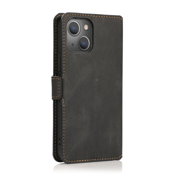Stilrent Plånboksfodral med Flip-Funktion för iPhone 15 Svart