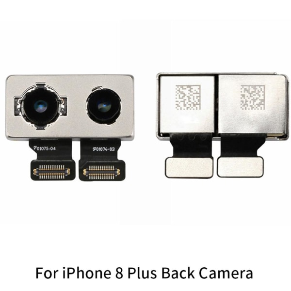 iPhone 8 Plus - Korkealaatuinen takakamera Svart