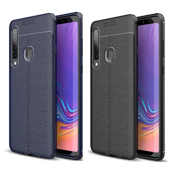 Samsung Galaxy A9 2018 - Stilsäkert Auto Focus Skal Grå Grå