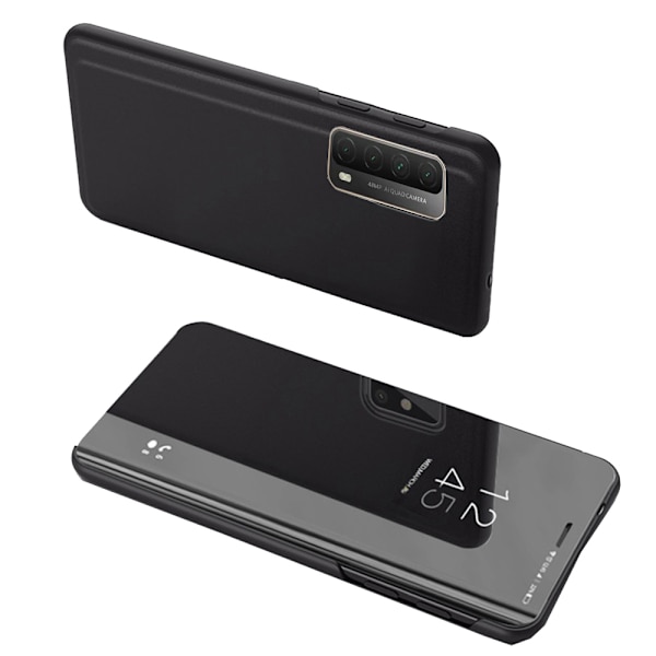 Huawei P Smart 2021 - Elegant Effektfullt LEMAN Fodral Himmelsblå