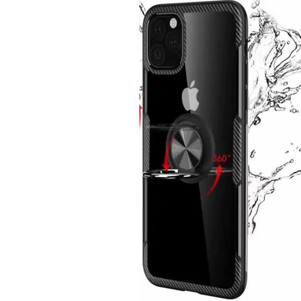 iPhone 11 - Praktisk Smart Leman Cover Marinblå