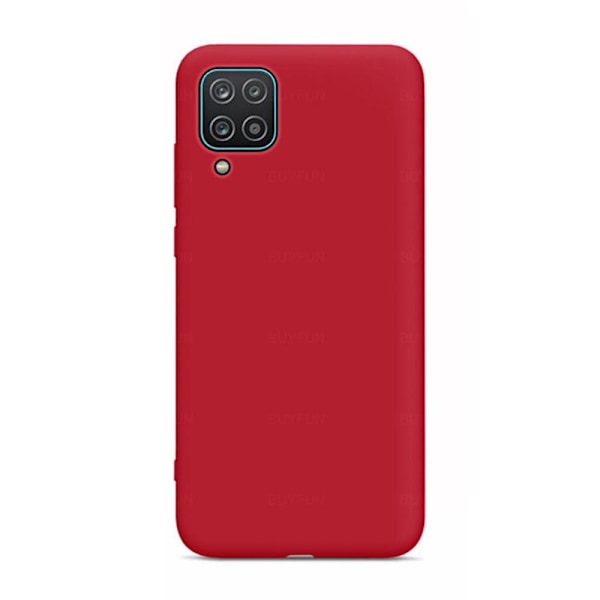 Samsung Galaxy A12 - LEMAN Cover Grön