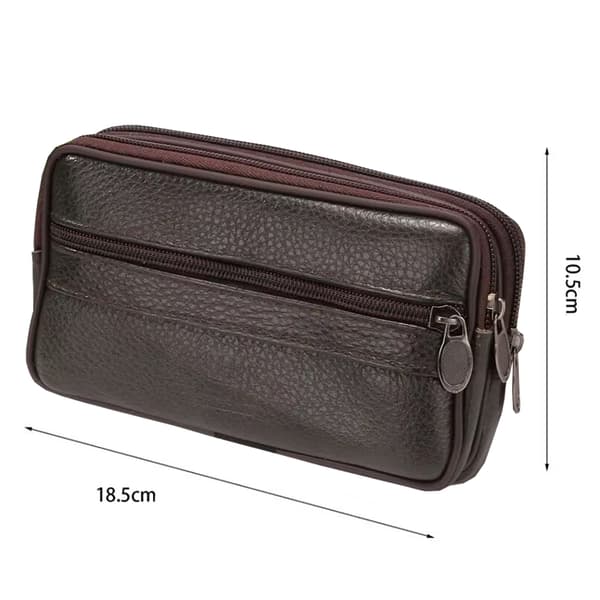 Elegant Kompakt Retro Midjeväska - Praktisk och Hållbar Small