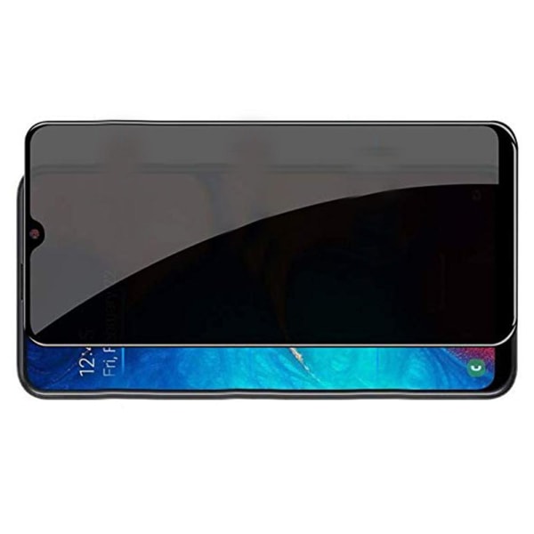 Samsung A20e 2-PACK Anti-Spy 2.5D Skärmskydd Ram 9H Sekretessglas