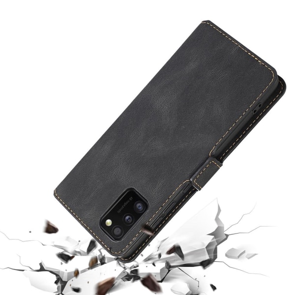 Samsung Galaxy A41 - Plånboksfodral (FLOVEME) Svart