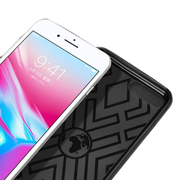 iPhone SE 2020 - Praktiskt Skal med Kortplats Roséguld