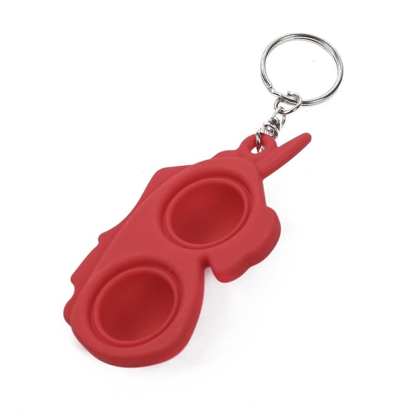 Enhörnings Fidget Toy / Fidget Leksak / Simple Dimple Röd