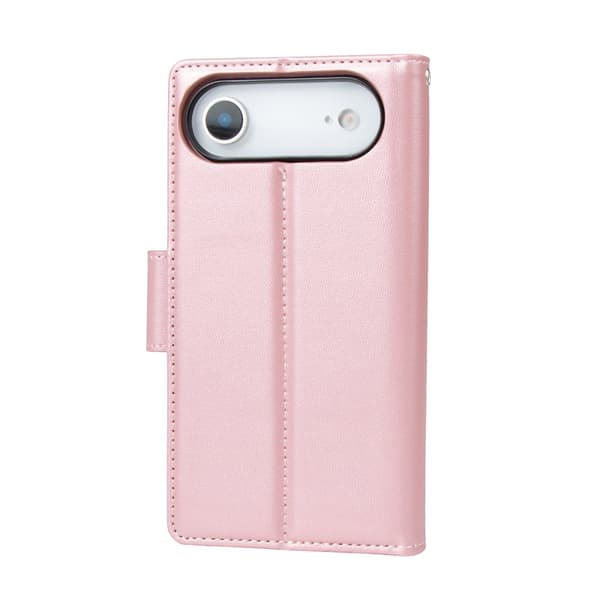 iPhone 17 Air Hanman Miro 2-in-1 Plånboksfodral i Premium PU-Läder Blå