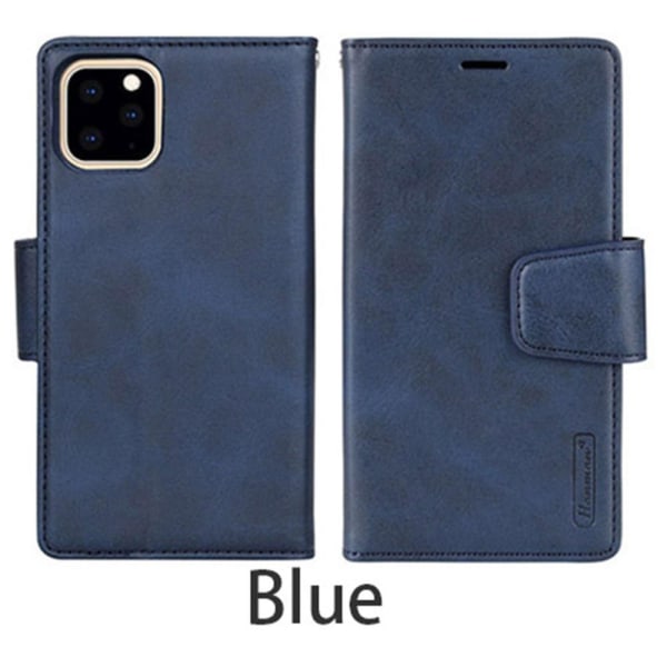 iPhone 11 - Praktisk Hanman 2 i 1 lommebokdeksel Blå