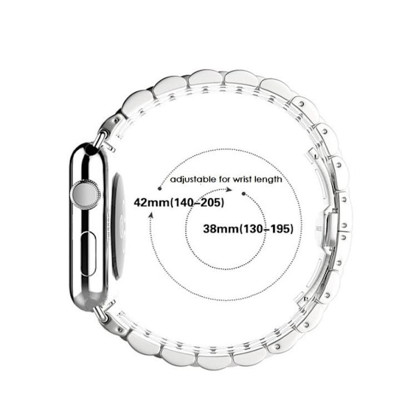 Apple Watch 4 - 44mm - Stilren stållänk Guld Guld